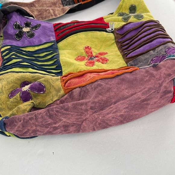 Nepal. Bags Boho Festival Crossbody Hippie Bag Made In Nepal 0